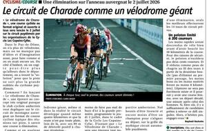 Le circuit de Charade comme un vélodrome géant